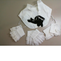 Women's sweater top + 3 cuffs