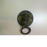 Iron handle, elephant