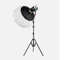 GVM SD200D Bi-Color LED Video Spotlight Kit with Lantern Softbox