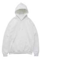 White hooded sweatshirt