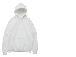 White hooded sweatshirt White hooded sweatshirt