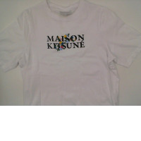 maison kitsune white shirts