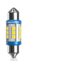 Maxgtrs LED bulb chip 12V 24V Festoon C5W C10W 3030