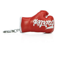 set of Fairtex Key Chain - Boxing Glove Red (2pcs/set)