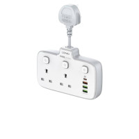 Ldnio 3 Pin 2 Port PowerStrip Price in BD | RYANS