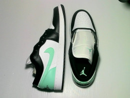 Nike jordan shoes black-white green Nike jordan shoes black-white green