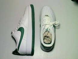 Nike air force 1 white-green