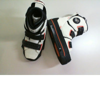 Wakeboarding shoes, white with black soles, not new