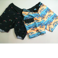 Set of 2 men's swimming shorts