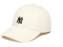 NY Cap white MLB Baseball 