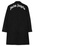 LOGO CLASSIC COAT in black - Palm Angels