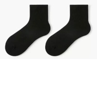 set of black socks (2pcs/set)