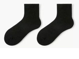set of black socks (2pcs/set)