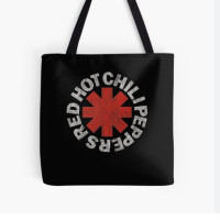 red hot chili peppers paper bag