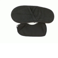 Set for a long flight (sleep mask + slippers)