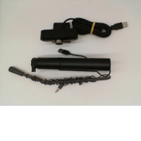 Set consisting of a USB camera, tripod, cable and microphone Set consisting of a USB camera, tripod, cable and microphone
