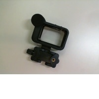 Microphone + case for GoPro camera