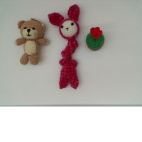 set of  yarn doll (3pcs/set)