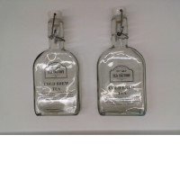 set of glass bottle (2pcs/set)