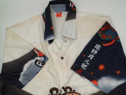 shirt white&blue shirt white&blue