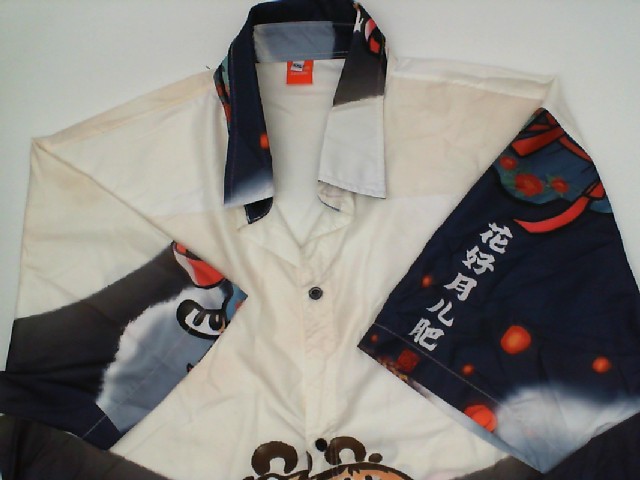 shirt white&blue shirt white&blue