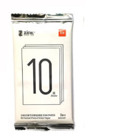 Zink Photo Paper 2x3 Inch for Xiaomi Portable Pocket AR Printer No Ink Printing with Smartsheet Photographic Papers 20 pcs
