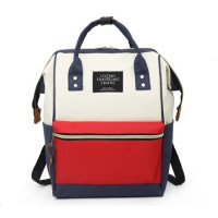 backpack white&blue