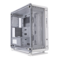 Thermaltake Computer Case Core P6 TG Snow with 6 Fans