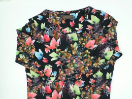 black butterfly pattern shirt size XL