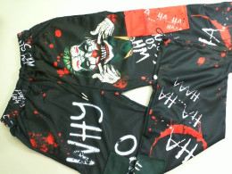 Trousers with elastic, with pockets with a Joker pattern Trousers with elastic, with pockets with a Joker pattern