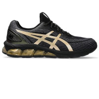 Asics GEL-QUANTUM BLACK/PURE GOLD Size UK9.5