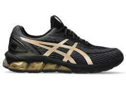 Asics GEL-QUANTUM BLACK/PURE GOLD Size UK9.5