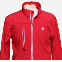 men style red jacket