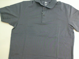 Men's gray polo