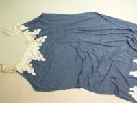 Women's blue pajamas with lace Women's blue pajamas with lace