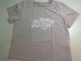 Women's T-shirt, pink, with a pattern