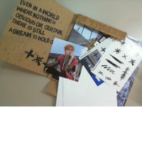 Album of a Korean music group with photos