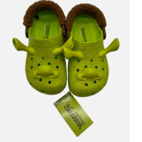 Crocs Classic Clog Dreamworks Shrek Shoe Lime Green 209378-3TX SIZE J3 Crocs Classic Clog Dreamworks Shrek Shoe Lime Green 209378-3TX SIZE J3