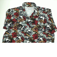 hawaiian shirts red rose size XL hawaiian shirts red rose size XL