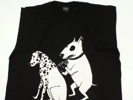 Black shirt with white stripes size L Black shirt with white stripes size L