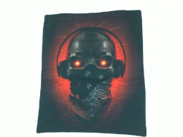 Black and red cloth bag 