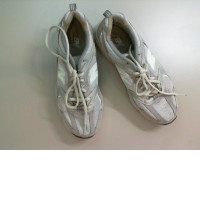 Gray sneakers, New Balance