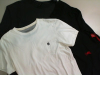 Set of 3 T-shirts, 2 black + 1 white
