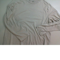 Oversized sweatshirt, beige, long sleeve