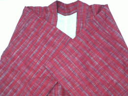 red plaid coat oversize 