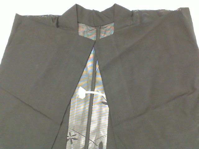 Black coat with floral pattern oversize Black coat with floral pattern oversize