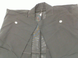 balck coat with white stripes oversize 