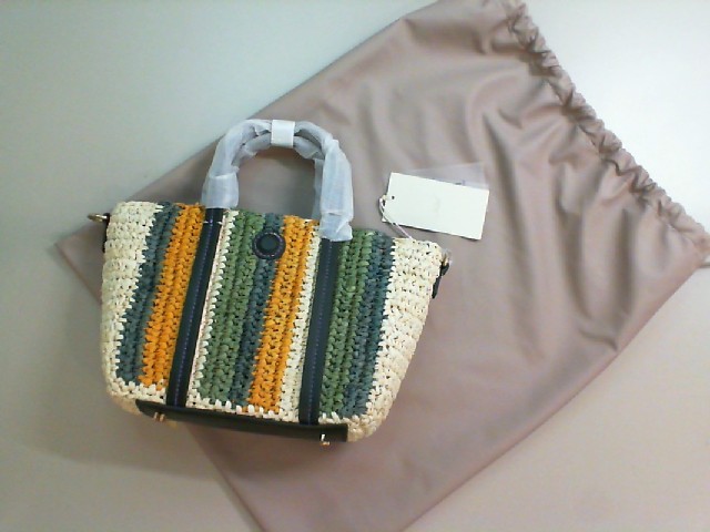 Rattan wicker bag, colored, in case Rattan wicker bag, colored, in case