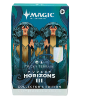 Card game MAGIC THE GATHERING  -  MODERN HORIZONS III  -  TRICKY TERRAIN - COLLECTOR COMMANDER DECKS (ENGLISH)