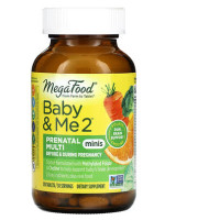 MegaFood, Baby & Me 2, Prenatal Multi Minis, 120 Tablets (supplement) MegaFood, Baby & Me 2, Prenatal Multi Minis, 120 Tablets (supplement)